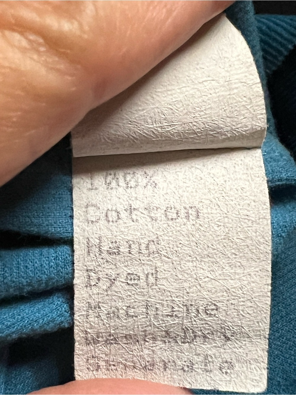 CP Shades Cotton Soft Cord Tunic Shirt Teal Blue Sz Medium Lagenlook Tab Sleeve - Picture 11 of 12